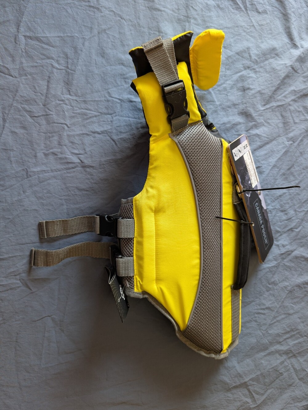 Canada Pooch, Yellow Wave Rider Life Jacket, Size Medium